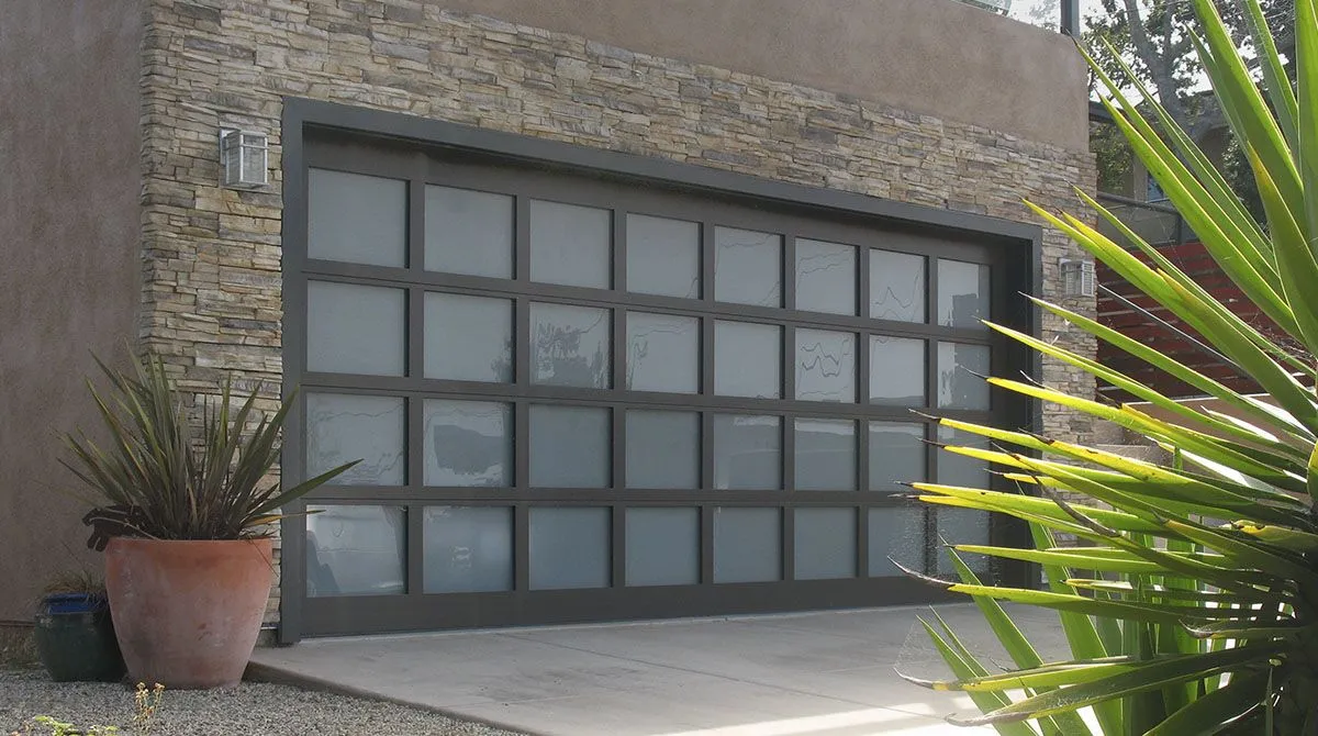 glass garage doors - modern aesthetic with functional design