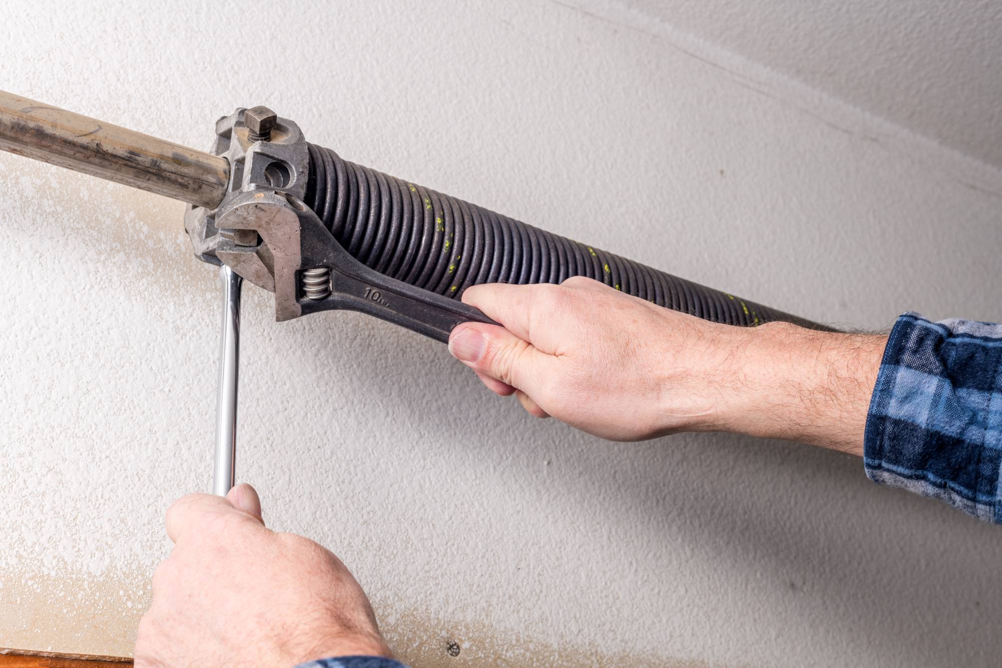 parts of a garage door system