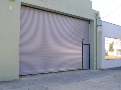 pedestrian garage door