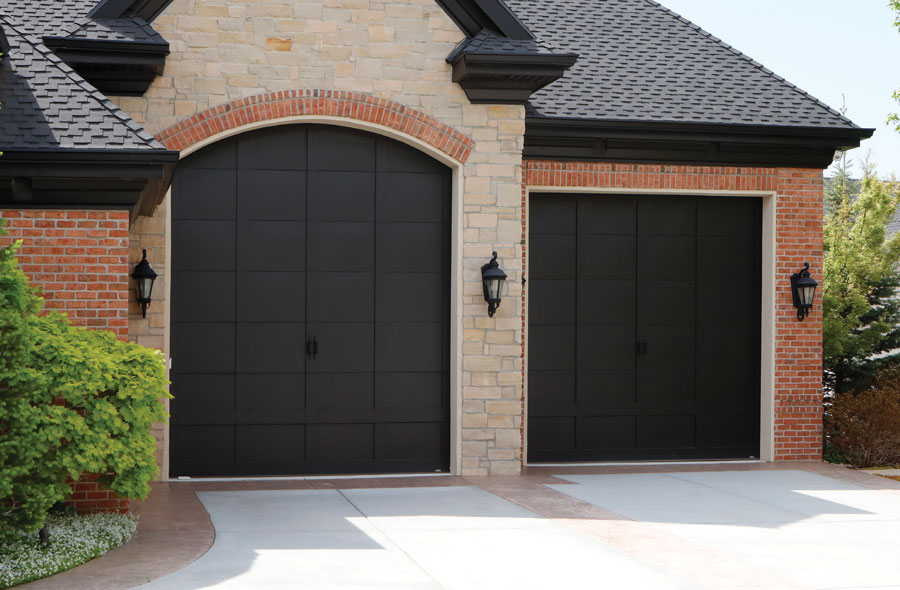 Aluminum garage Doors