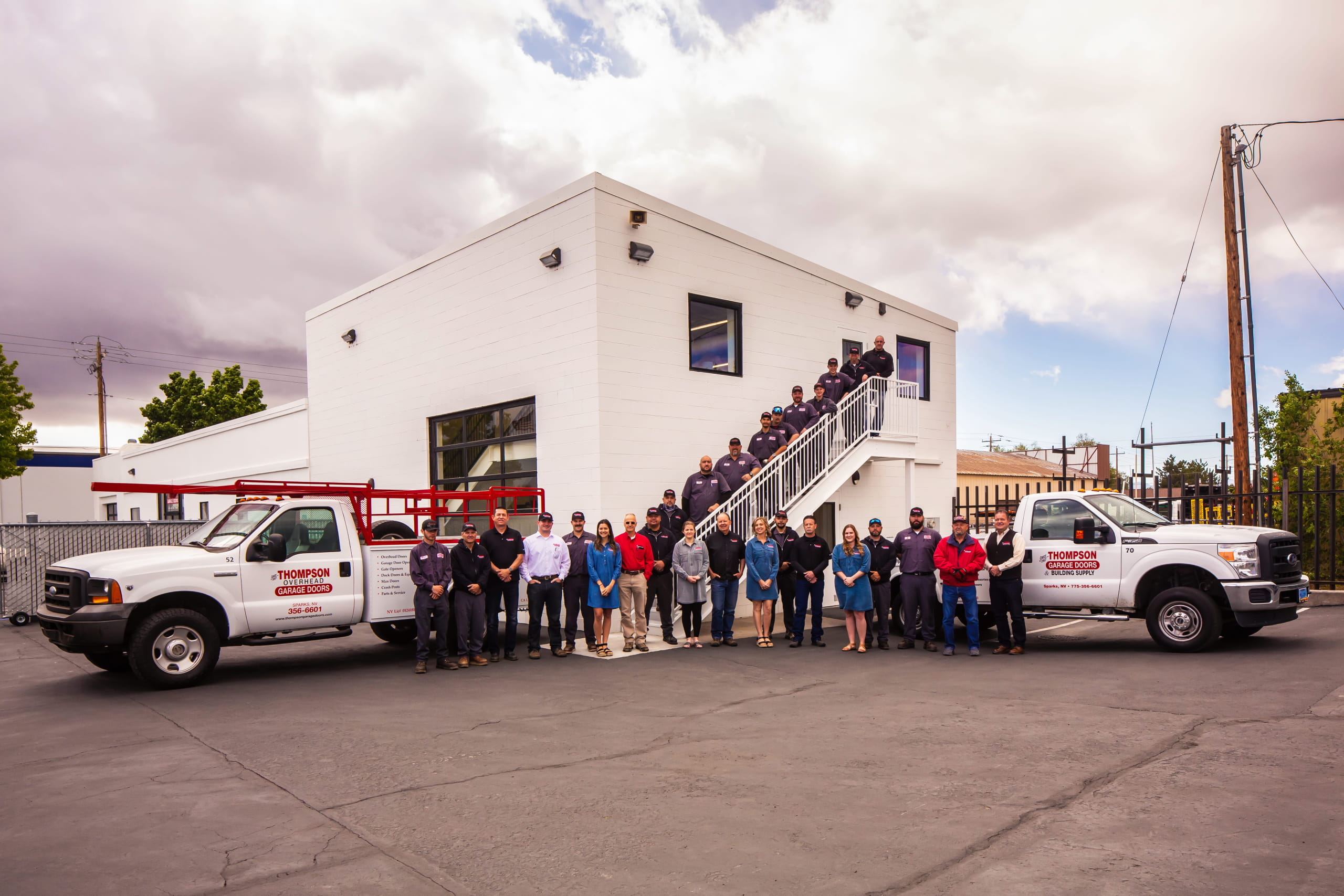 local garage door company vs national chains